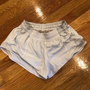 Lulu lemon white shorts